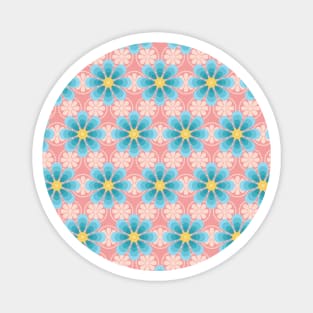 Cute Flower Pattern Magnet